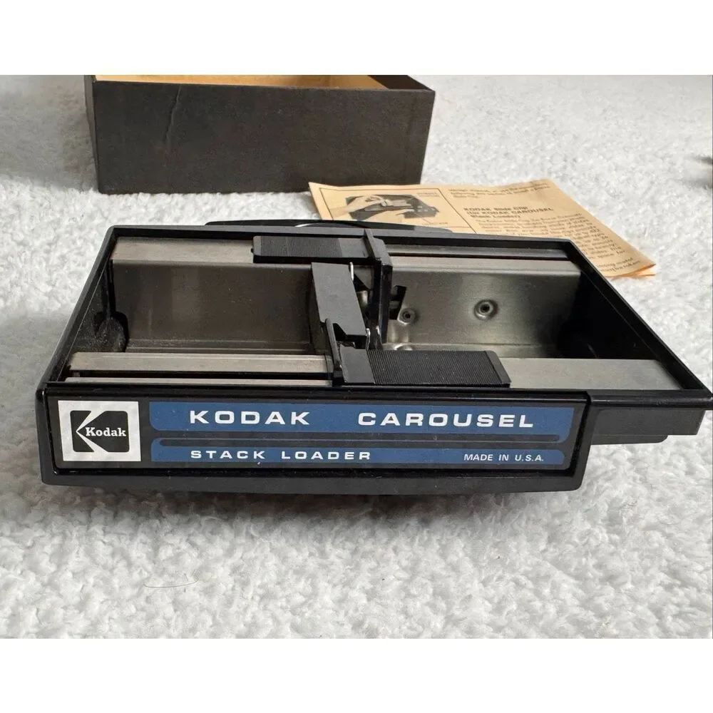 Vintage Kodak Carousel Stack Loader for Slides